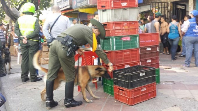 Intervención en el centro. Cortesía