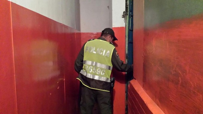 Intervención en el centro. Cortesía