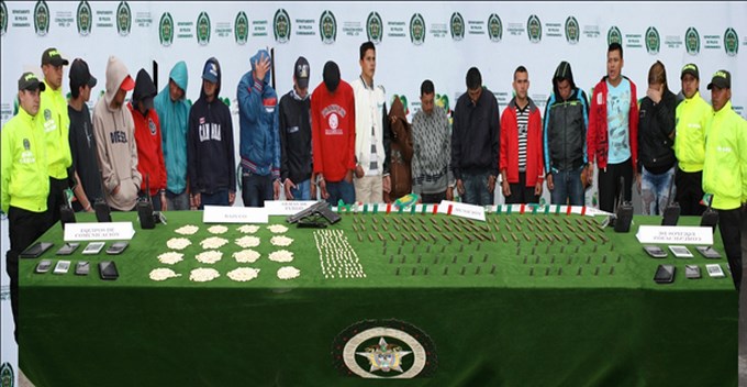 Capturan a 17 integrantes del “Clan de los Henao”. Video