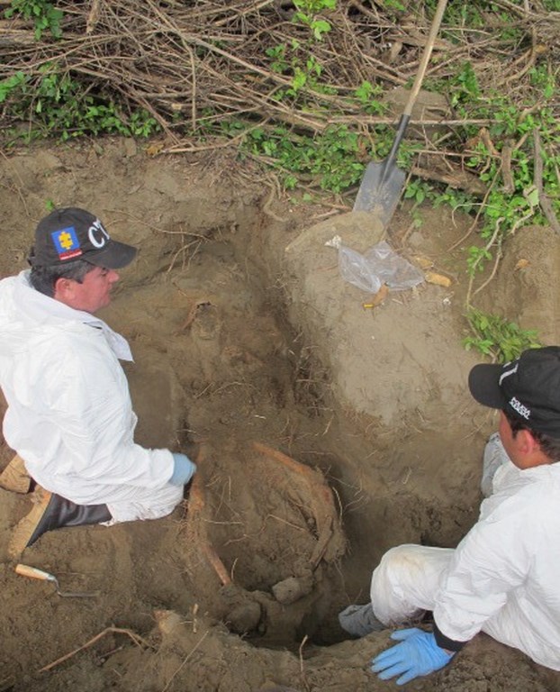 Siete cuerpos fueron exhumados en zona de influencia de Hidroituango 3 Cortesía Fiscalía