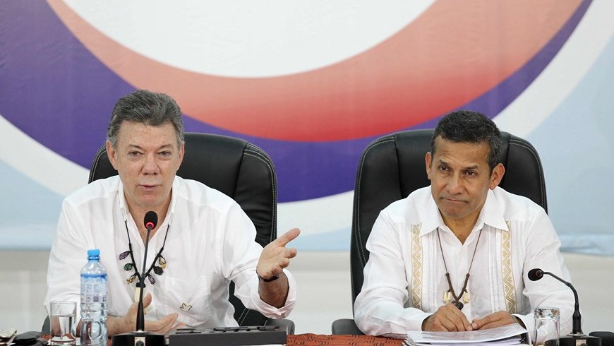 Juan Manuel Santos - Ollanta Humala
