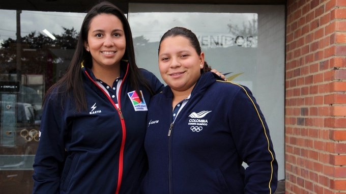 Arqueras colombianas debutan este sábado en parada Mundial de Tiro con Arco. 1 Lopez y Usquiano 1024x682 Copiar1