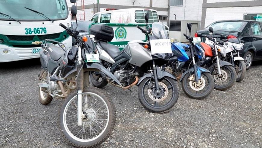 Estos fueron los vehículos recuperados por la Policía el sábado. Placas 6 RECUPERADAS (1)