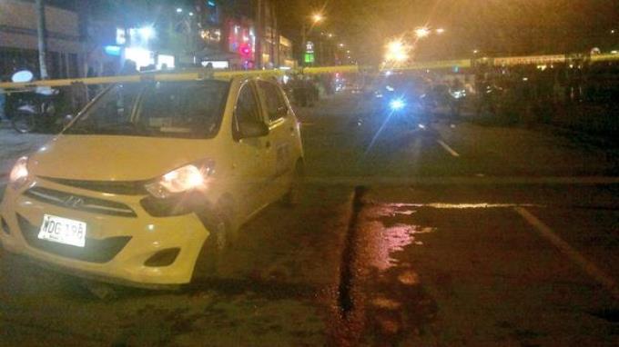 accidente taxi Bogotá