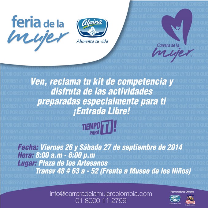 Este viernes inicia La Feria de La Mujer previo, a la Carrera de la