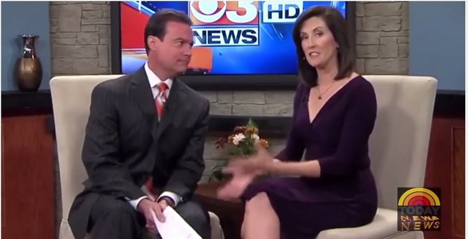 El presentador David Benton anuncia en vivo que le quedan pocos meses de vida