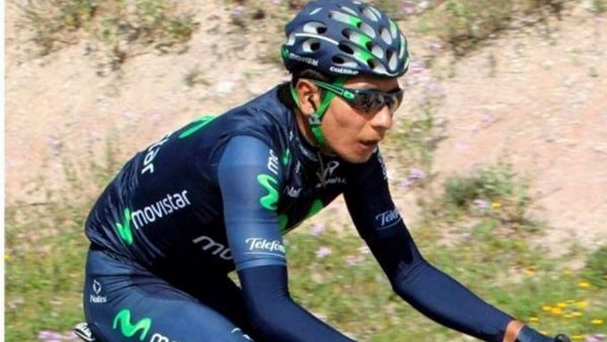 En Video la caída de Nairo Quintana en la etapa 10 de la Vuelta España.