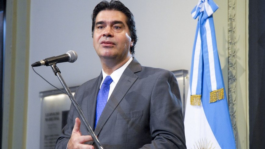 El jefe de Gabinete del Gobierno argentino, Jorge Capitanich,