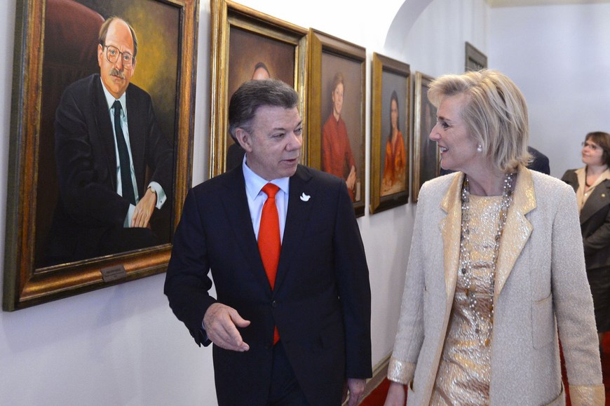 VISITA DE LA PRINCESA ASTRID DE BÉLGICA A BOGOTÁ