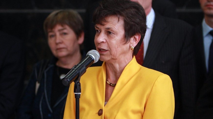 La embajadora de la Unión Europea en Colombia, María Antonia van Gool