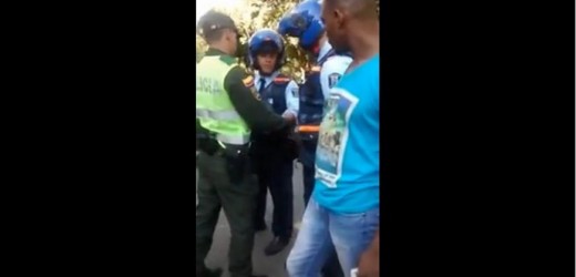 Policía de civil fue quien agredió a dos agentes de Tránsito capturados en Tricentenario