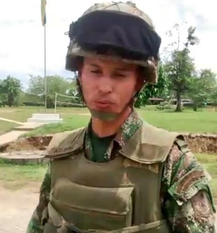 Soldado profesional Enrique Aguirre Latorre