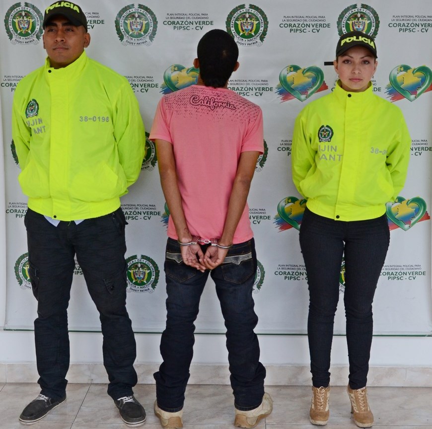 En Remedios capturaron a alias 'Cejas', delincuente del 'Clan Úsuga' en el Nordeste 2 Foto: Policía Antioquia