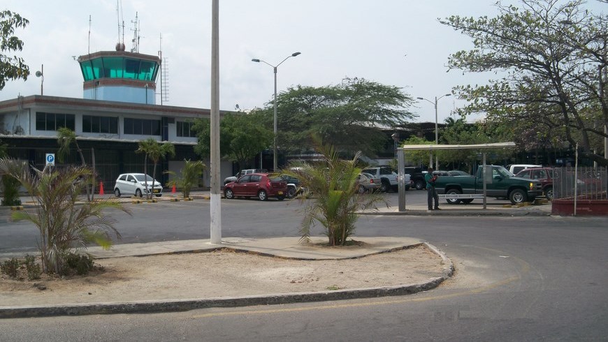 Aeropuerto Simón Bolívar de Santa Marta. Foto Wikipedia