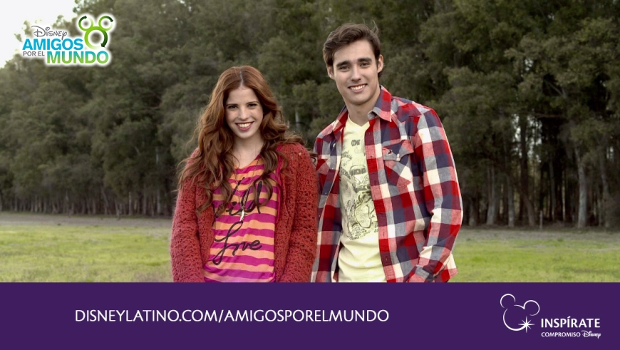 Amigos por el mundo disney