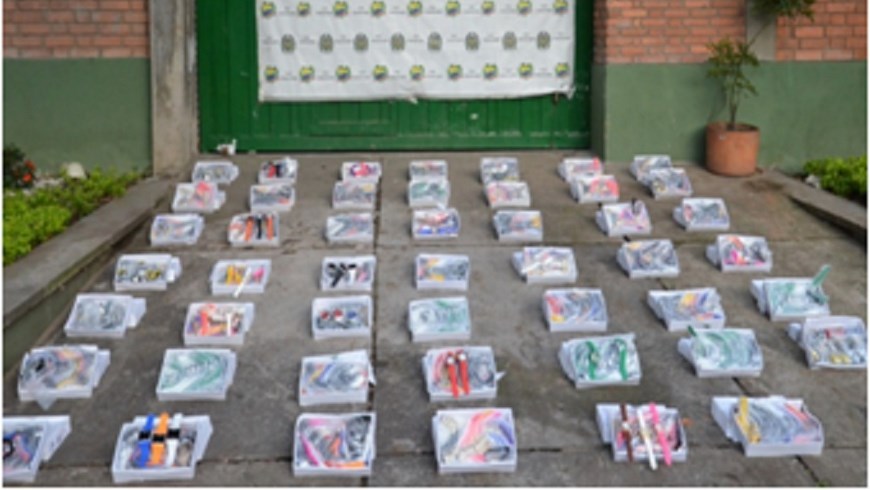 En Medellín decomisaron 2.295 relojes de contrabando 5 Foto: Policía Fiscal y Aduanera