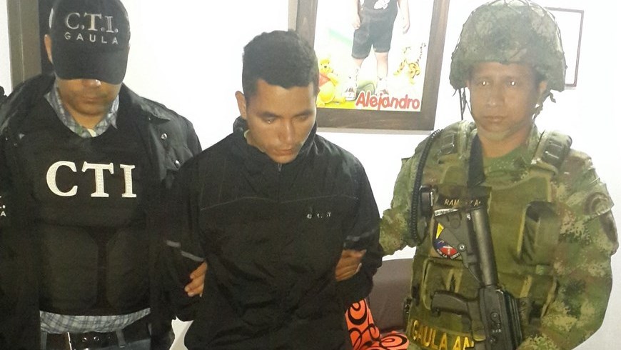 Cobraba extorsiones en dinero y oro en el Occidente de Antioquia 2 Foto: Ejército