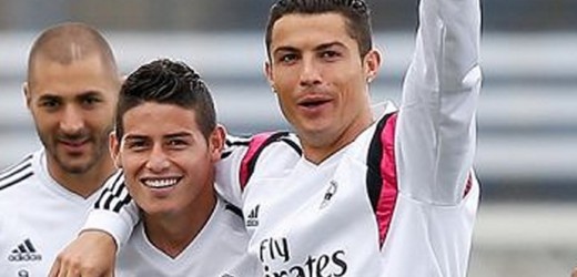 EN VIDEO: Nueva broma de Cristiano Ronaldo a James Rodríguez.