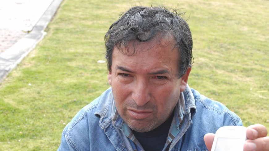 Orlando Rugeles, padre del menor asesinado