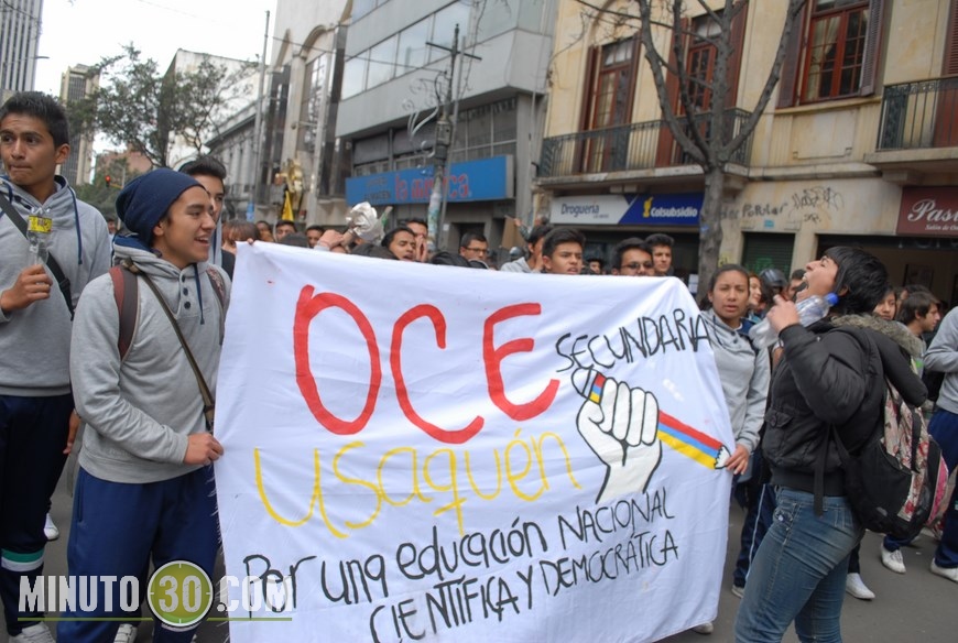 estudiantes protestas
