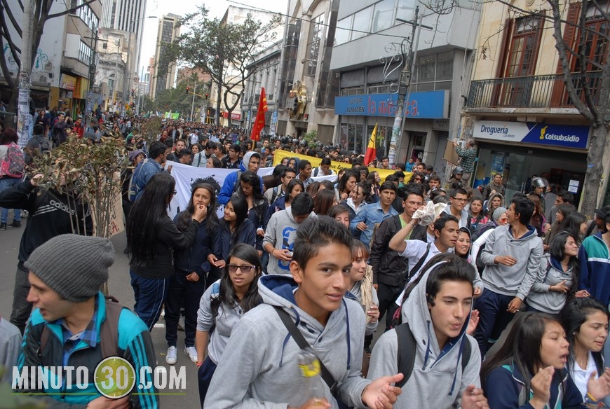 estudiantes protestas