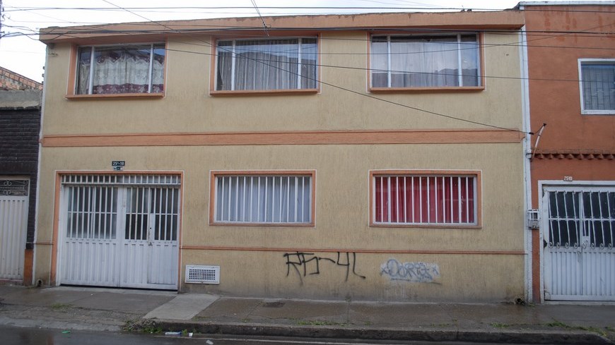 Casa donde asesinaron a madre e hija