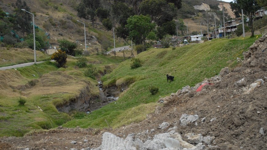 Fotografía del lugar de los hechos.