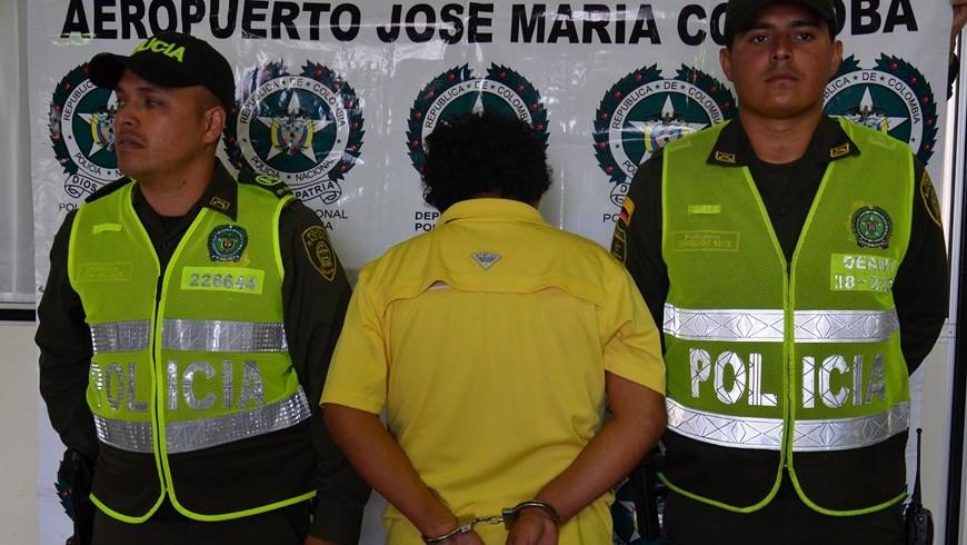 En Rionegro cayó un ecuatoriano que era buscado por la Interpol 5 Foto: Policía Antioquia