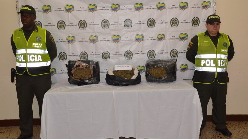 Marihuana y mercancía de contrabando incautó la Policía en empresas de encomiendas 1 ENCOMIENDAS 2