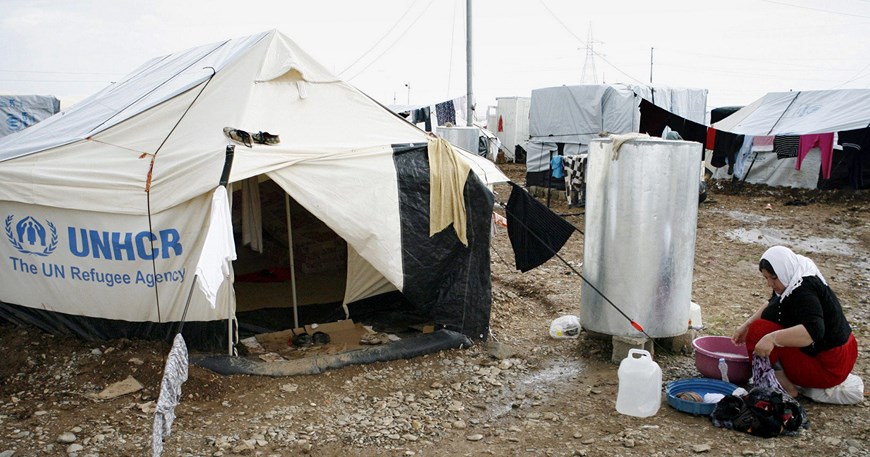 REFugees hosted in camp in northern Iraq