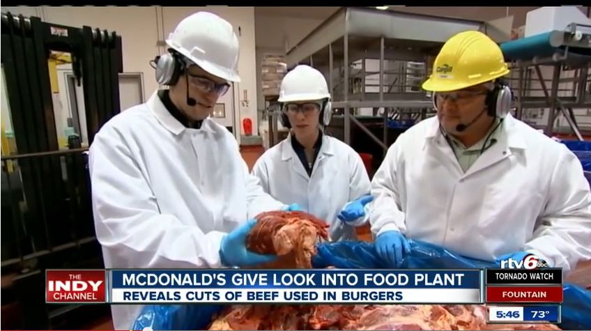 McDonald's food plant