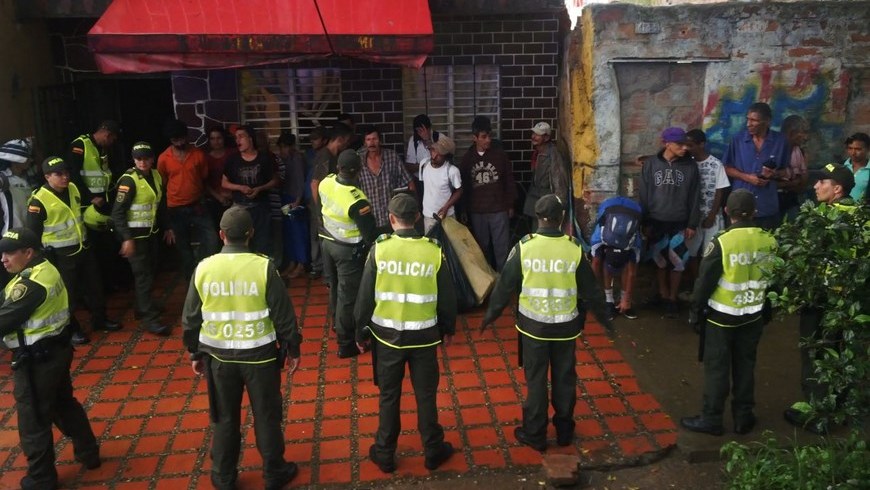 Policía realizó operativo contra expendios de droga en Niquitao 2 Foto: Cortesía