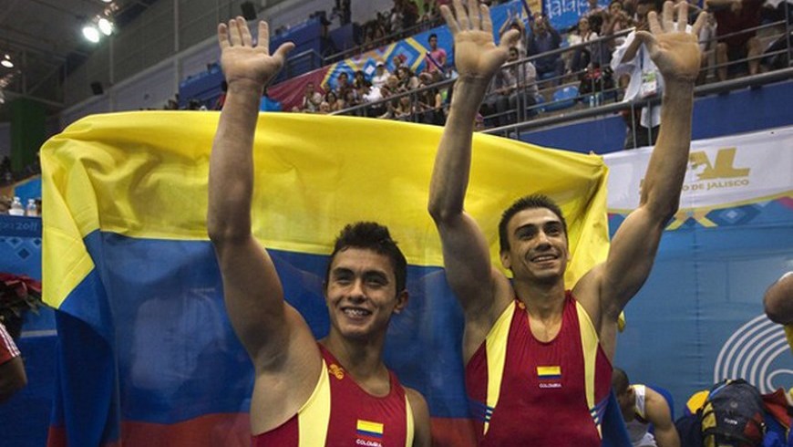 Con Jorge Hugo Giraldo y Jossimar Calvo, Colombia comienza el Mundial de Gimnasia Artística. 1 calvo giraldo Copiar1