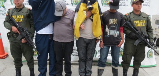 En Video: Captura de extorsionistas que operaban en Bogotá y Mosquera