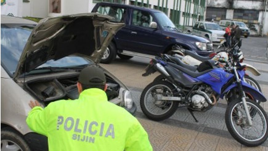 Vehículos recuperados por la Policía en el Valle de Aburrá. Placas 5 recuperados app