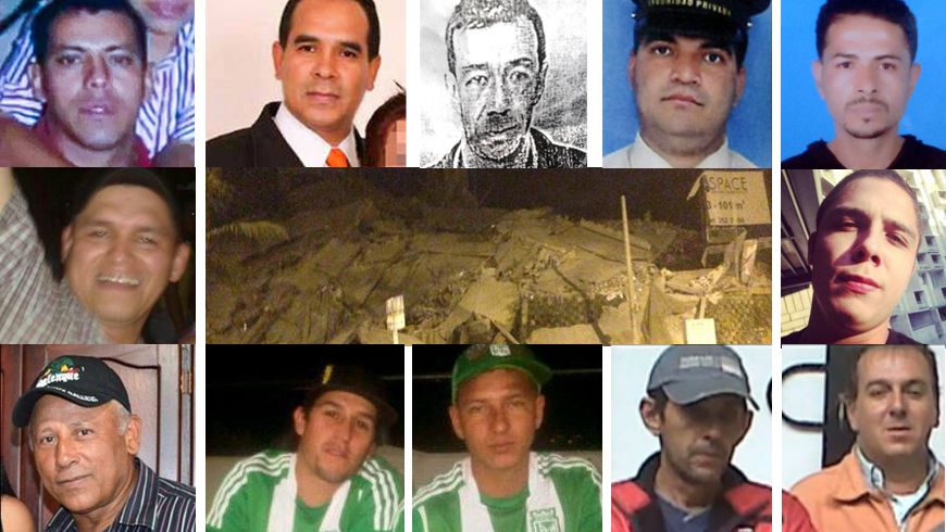 EN FOTOS: Con una misa se conmemoró el primer aniversario del colapso de la torre 6 del Edificio Space 23 victimas space2