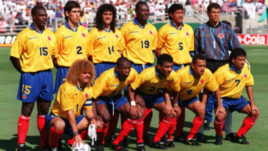 Foto Selección Colombia 1990 - archivo