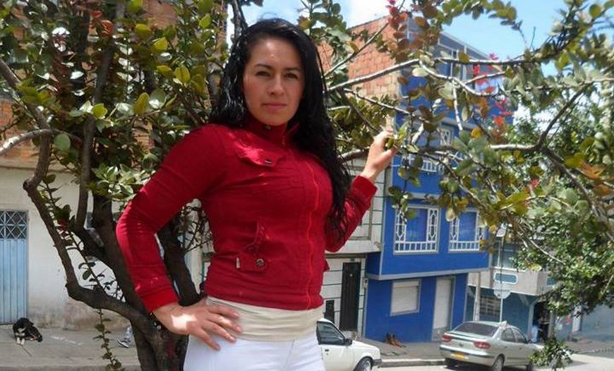 La esposa de Oscar Salas.