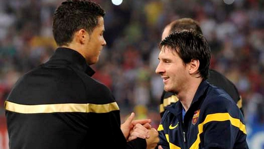 CR7 y Lionel Messi - foto internet