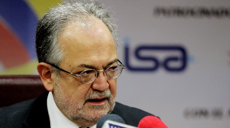 Gerente general de Interconexión Eléctrica S.A (ISA), Luis Fernando Alarcón. EFE