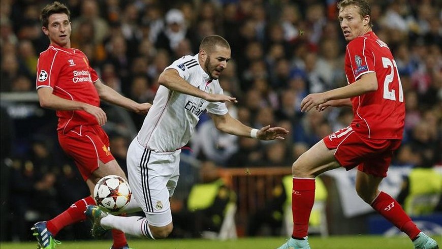 Foto EFE Real Madrid 1 Liverpool 0