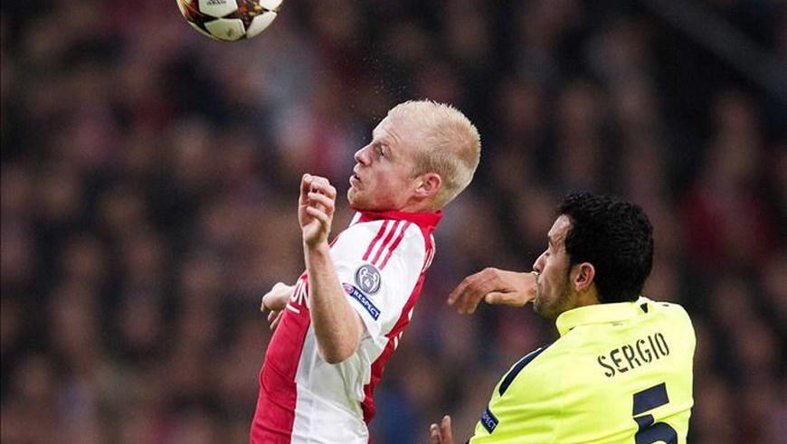 Barcelona 2 Ajax 0 - Foto EFE