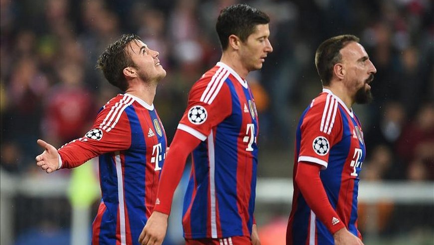 Bayern 2 - Roma 0 Liga de Campeones - Foto EFE