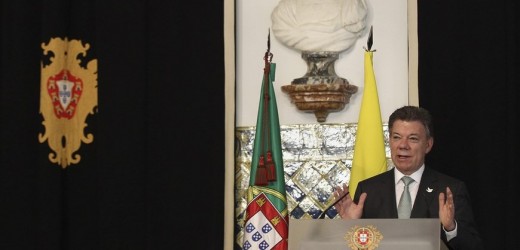Santos dice que Colombia y Portugal “se han enamorado”