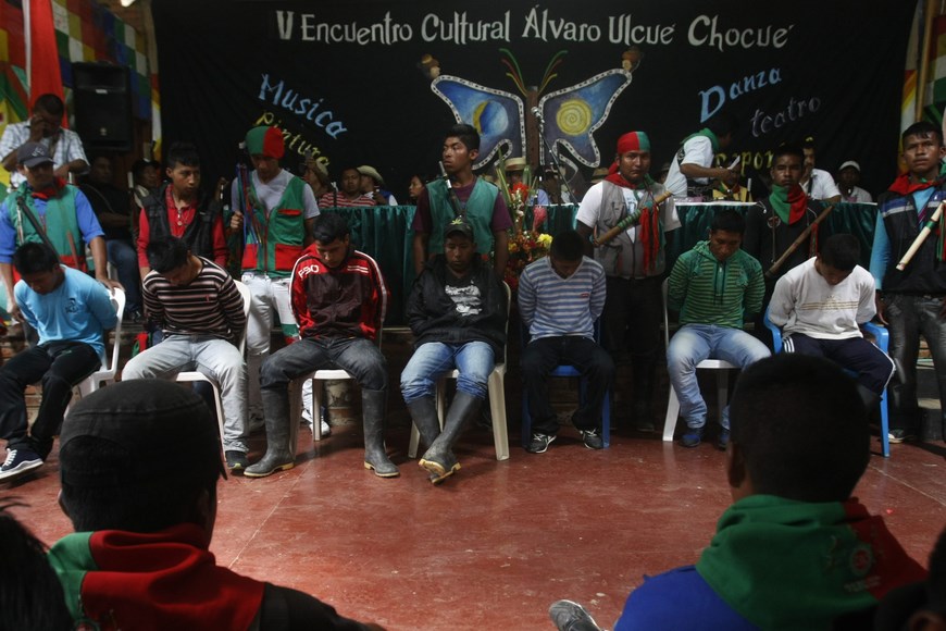 JUICIO A INTEGRANTES DE LAS FARC POR MUERTE DE DOS INDÍGENAS