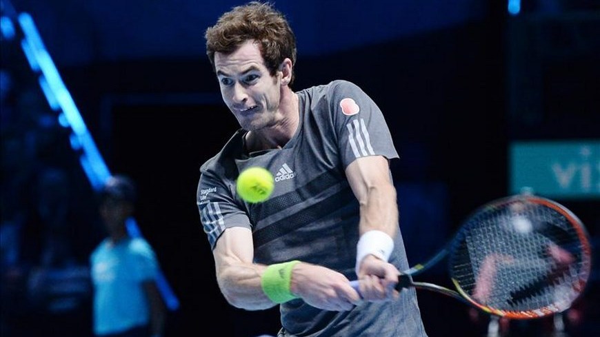 Castigo infernal de Roger Federer a Andy Murray en Torneo de Maestros 3 Andy Murray - Foto EFE