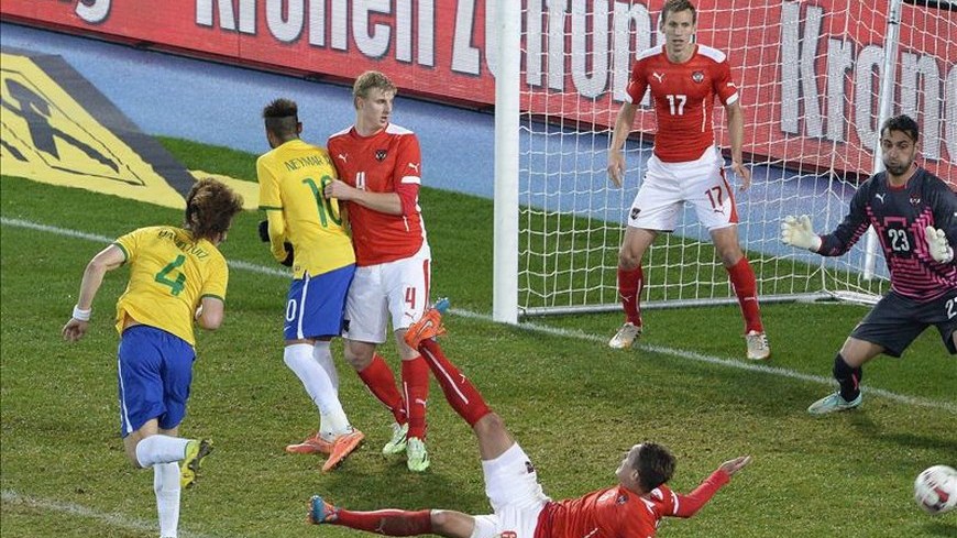 Brasil 2 - Austria 1 - Foto EFE