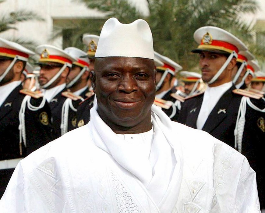 El presidente gambiano, Yahya Jammeh