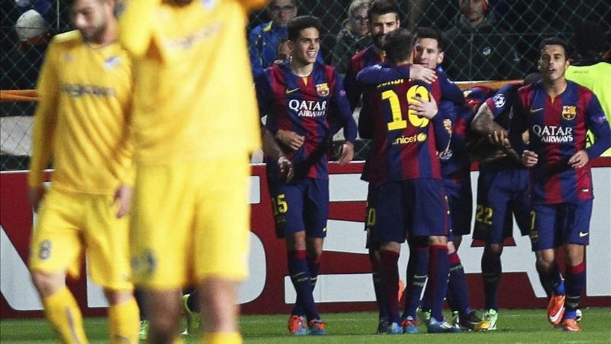 Lio Messi máximo anotador histórico de Liga de Campeones - Foto EFE