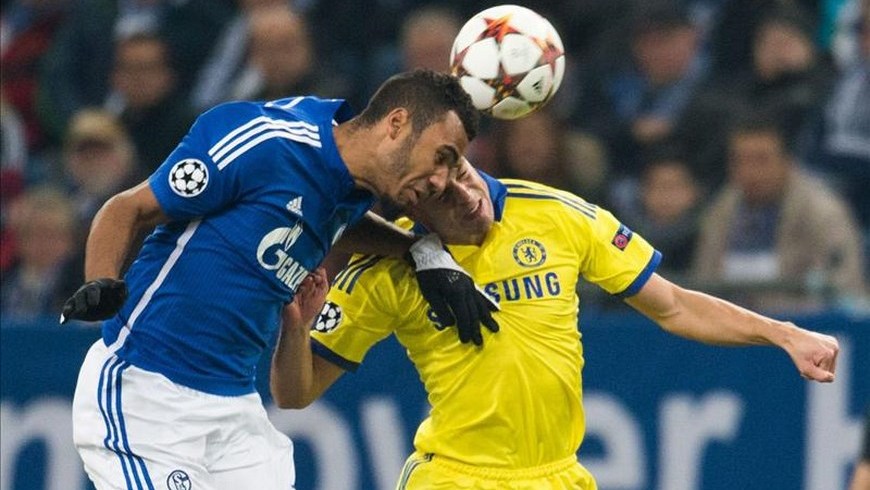 Chelsea goleó al Shalke - Foto EFE